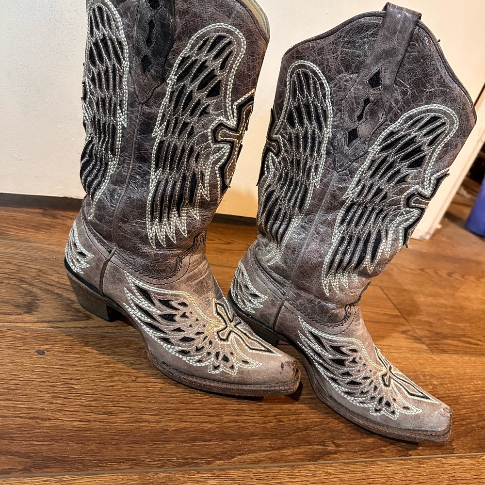Corral Handcrafted Tan Boots